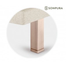 Juego patas madera blanca