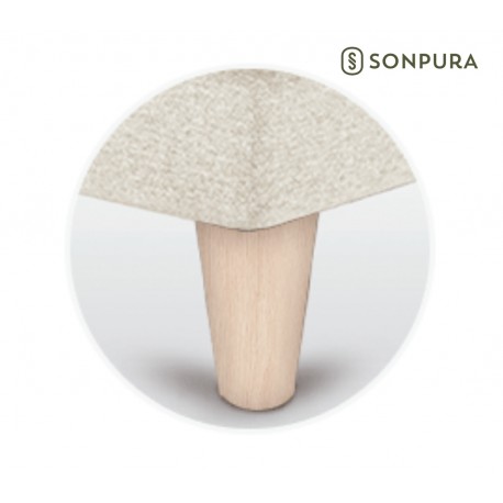 Pata Madera Cónica Canape